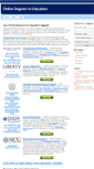 Mobile Screenshot of onlinedegreesineducation.org